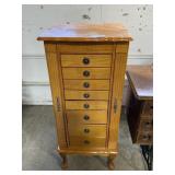 Jewelry armoire, 18' x 14' x 40'