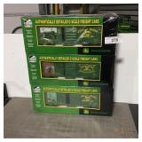 3 M.T.H. Electric Trains John Deere boxcars, O