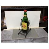Jim Beam bottle & Meta drink dispenser