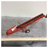 Red farm bale elevator/conveyor