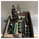 Model farm shrubbery & Lego building