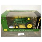 Ertl JD 3020 tractor w/48 loader, Precision Key