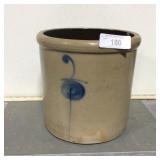 Red Wing 2 gal drop target, beautiful bottom mark