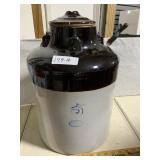 5 gallon brown top preserve jar