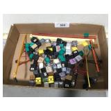 Toy farm elevators, tanks, accessories