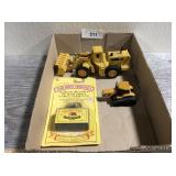 Cat wheel loader, Cat track tractor & Matchbox