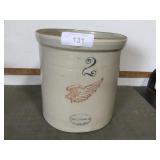 Red Wing 2 gallon large wing crock