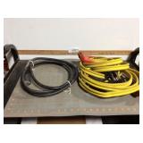 Heavy duty extension cord, battery cables