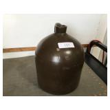 2 gallon brown stoneware jug