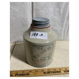 1/2 gallon stone mason fruit jar, Union Stoneware
