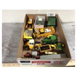1/64 scale farm tractors, trailer, implements