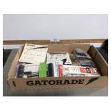 JB Weld, tire repair kit, misc