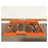Tray of assorted Allen wrenches