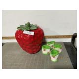 McCoy strawberry cookie jar