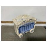 Circus wagon cookie jar