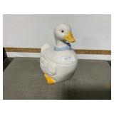 Goose cookie jar