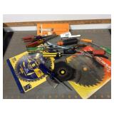 Saw blades, screwdrivers