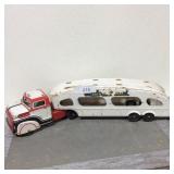 Vintage metal auto transport