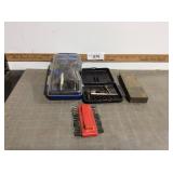 Rifle cleaning kit, drill bits