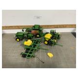 John Deere tractor, combine, sprayer & others