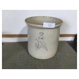 2-gallon birch leaf crock