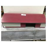 Toy farm machinery shed