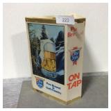 Vintage Old Style On Tap lighted sign