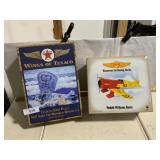 Wings of Texaco 1927 Ford tri-motored monoplane &