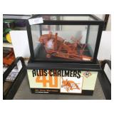 A-C 40 all-crop harvester, 1/16 in display case,