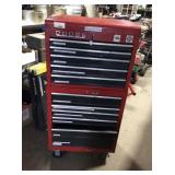 Rolling tool chest with contents