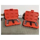 2 socket sets, metric and standard