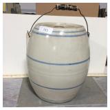 5 gallon preserve jar w/bail handle & lid
