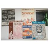 Vintage Sheet Music and Programs
