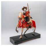 Vintage Samauri On Horseback Doll