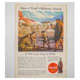 1943 Coca Cola Advertisement