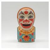 J. Chein tin clown bank