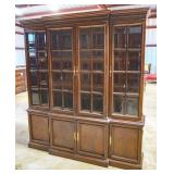 Mahogany Breakfront Cabinet