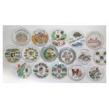 German Volksmarch collectible plates