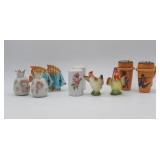 Vintage salt and pepper shakers