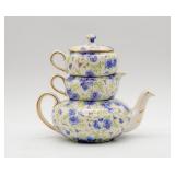 Lord Nelson Ware Pansy tea for one