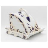 Antique Porcelain Covered Cheese Dish