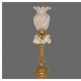 Vintage gilt table lamp