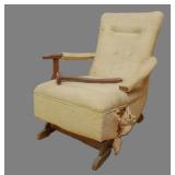 Platform rocking chair for restoration