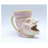 Austrian Porcelain Witch Shaving Mug