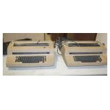 Pair of IBM Selectric II typewriters