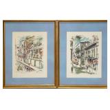 Framed New Orleans prints