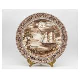 Johnson Brother's Flying Cloud plate