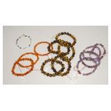 Gemstone bracelets