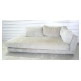 Microfiber chaise lounge