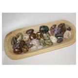 Assorted Reiki healing stones